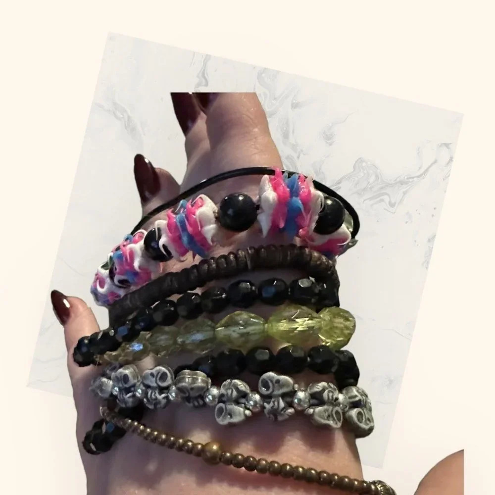 5/$20 Bundle of 8 Stretch Bracelets